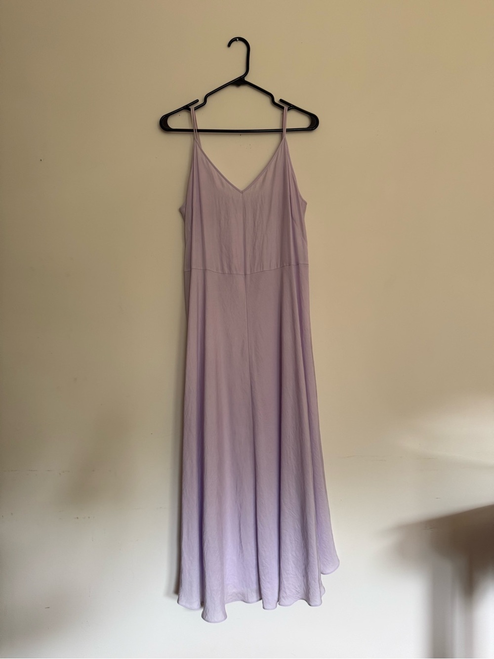 Vince Lilac midi dress | 2-piece with sheer slip
